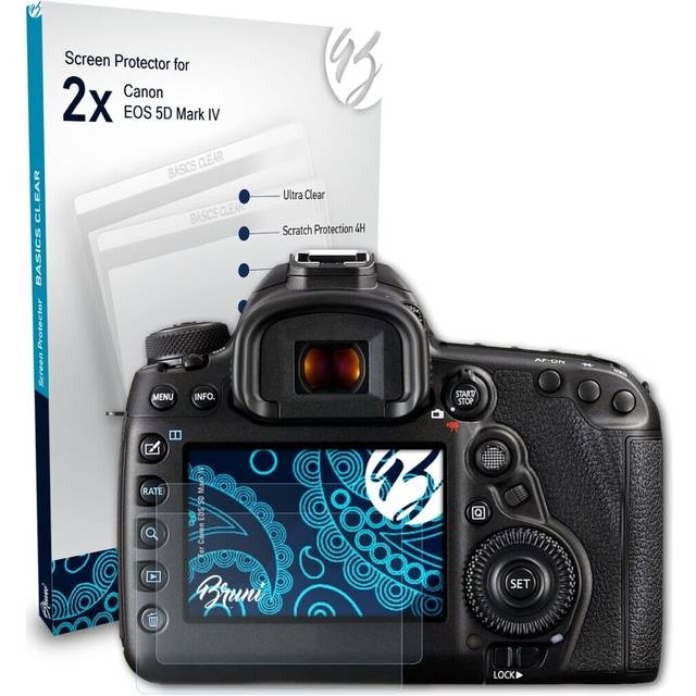 Bruni 2x Protective Film For Canon Eos 5d Mark Iv Screen Protector