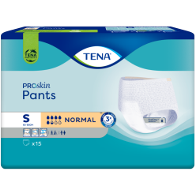 Inkontinensskydd allt-i-ett byxa - TENA Pants Normal S