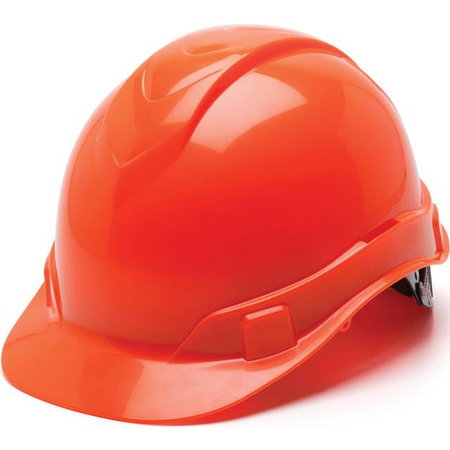 Pyramex Ridgeline cap Style Hard Hat  6-Point Ratchet Suspension  Hi-V