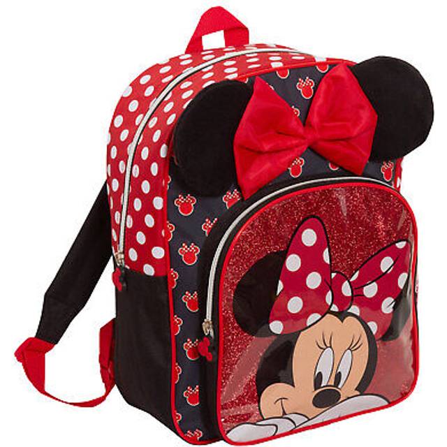Minnie mouse girls backpack kids disney school nursery rucksack lunch book bag