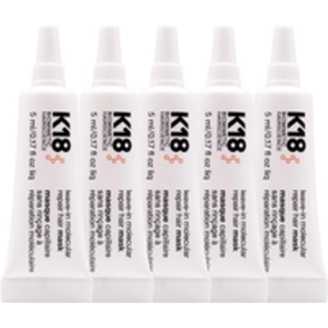 K18 - Leave-In Molecular Repair Hair Mask 5 Pack (5 x 5ml)