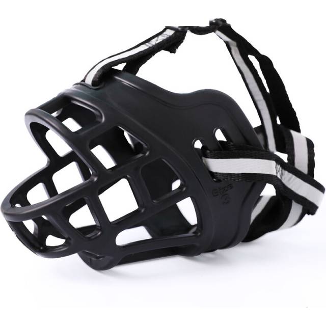 (S) Dog Muzzle For Small Medium Large Dogs Breathable Mask Basket Preventing Bites