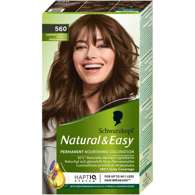 Schwarzkopf Natural & Easy Hårfärg 560 Kashmirbrun