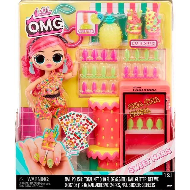 LOL Surprise OMG Sweet Nails Pinky Pops with 15 Surprises