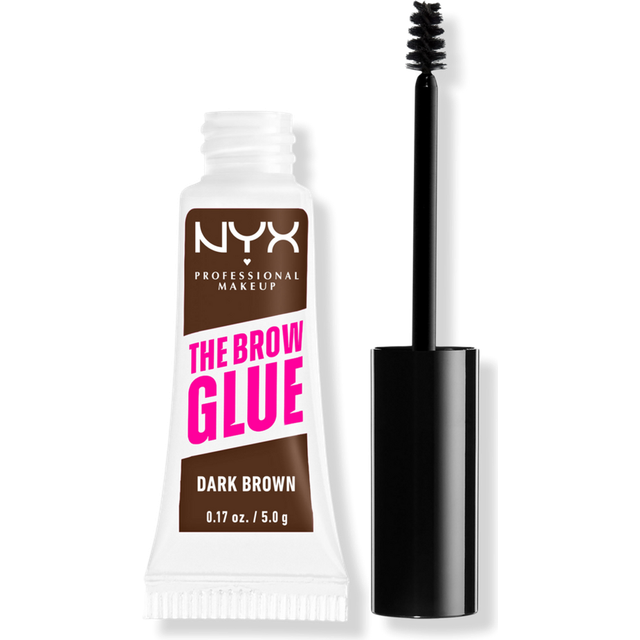 Nyx The Brow Glue Dark Brown Brow Gel 5g