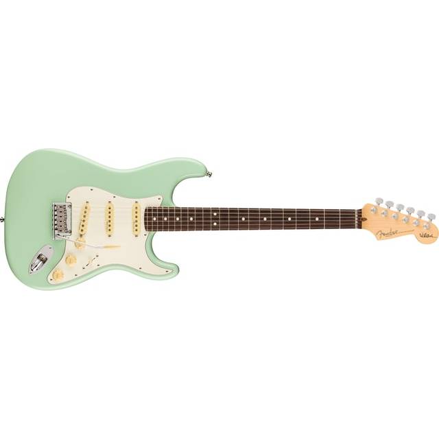 Fender Jeff Beck Stratocaster Electric Guitar with Rosewood Fingerboard (Right-Handed, Surf Green)