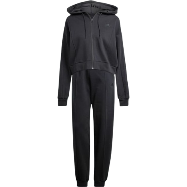 Women's tracksuit adidas Linear - Noir