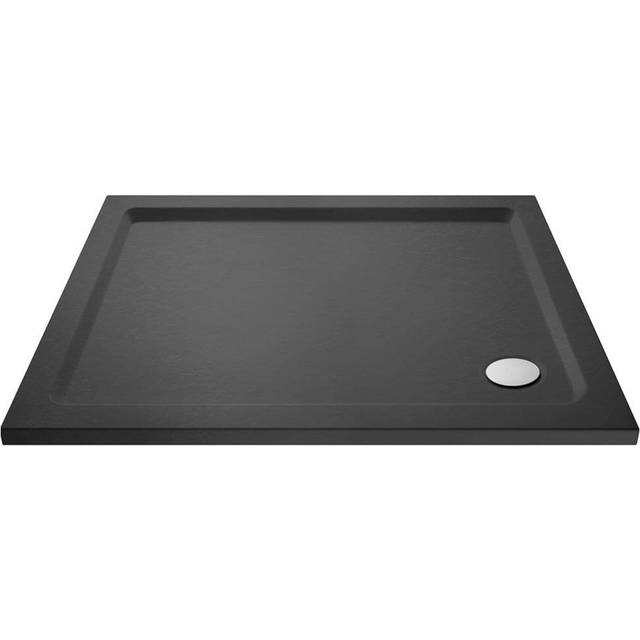 Hudson Reed Rectangular Shower Tray 1100 x 800mm - Slate Grey