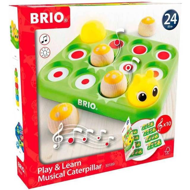 BRIO - 30189 Lek och lär Musikalisk larv