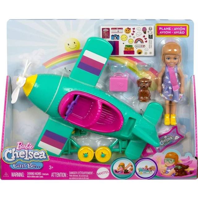 Barbie Chelsea Plane, Doll And Accessories - One Colour