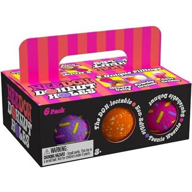 NeeDoh Dohnut Holes - Mind & Body for Ages 4 to 12 - Fat Brain Toys