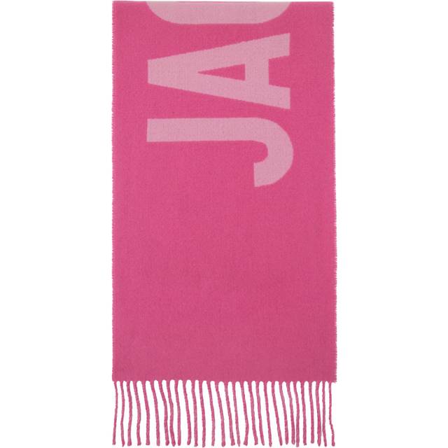 JACQUEMUS Pink Les Classiques 'L'écharpe Jacquemus' Scarf - 43 Multi-Pink - UNI