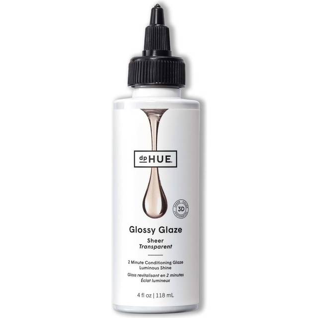 dpHUE Glossy Glaze, Sheer - 4 fl oz - In-Shower Conditioning Glaze for Luminous Shine - Paraben, SLS & SLES Sulfate Free - Leaping Bunny Certified