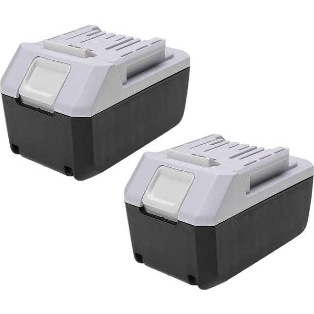 Extensilo - 2x Battery compatible with Makita DK18041, HP457DWE, HP457D, DF457DWE, DF457D, CL183D, DK18015 Power Tools (6000 mAh, Li-Ion, 18 v)