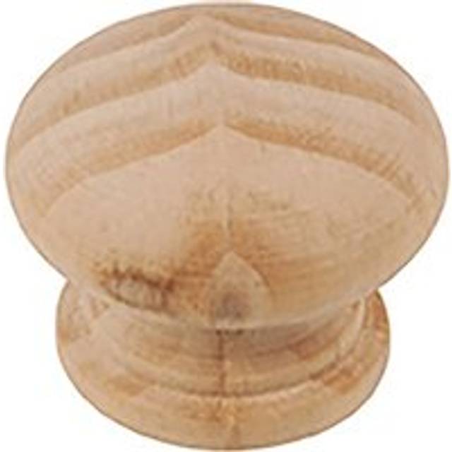Cupboard Knob Pine 40Mm Pk10