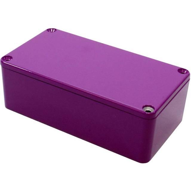 Hammond 1590B2PR Die Cast Stomp Box Purple 112 x 60 x 38