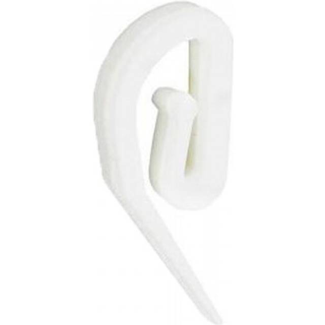 Securpak Plastic Curtain Hooks (Pack of 50) One Size vit