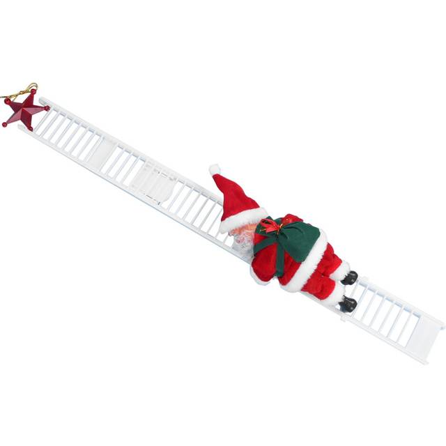 Animated Climbing on Ladder Electric Toy Wall Ornaments Decoration Indoor Outdoor