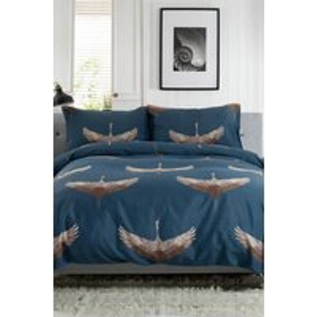 Deyongs Double New Stork 200 Thread Count Duvet Set - Grey