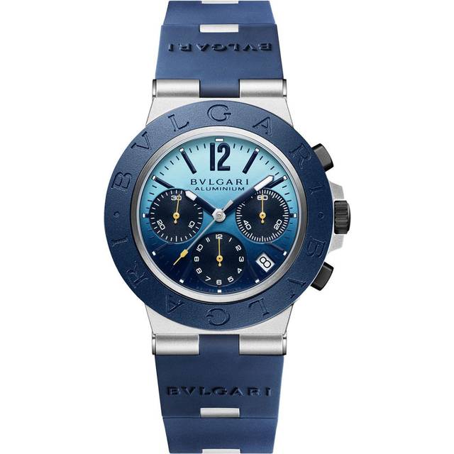 Aluminium Limited Edition 40mm Mens Watch Blue