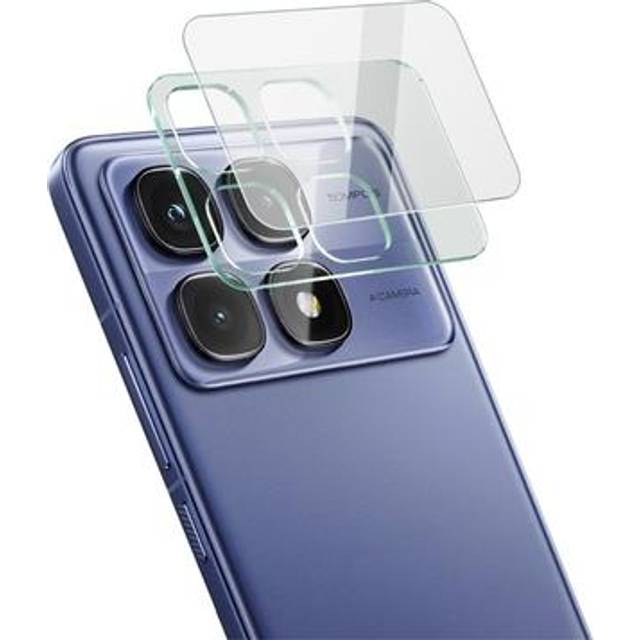 Xiaomi Redmi K70 Ultra Imak 2-i-1 HD Kameralinsskydd i Härdat Glas