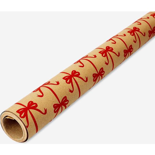 400 cm Wrapping paper - Red bows