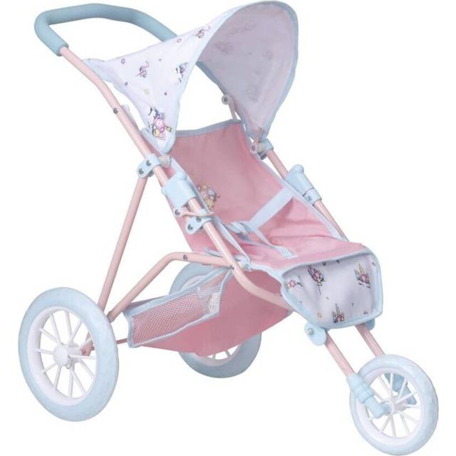 Babyboo Unicorn Dolls Pushchair Three Wheeler Stroller Kids Toy Pram