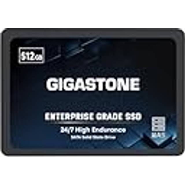 Gigastone Enterprise SSD 512GB NAS SSD Drive Cache 24/7 Durable TLC High Endurance Business Server Data Center RAID Network Attached Storage