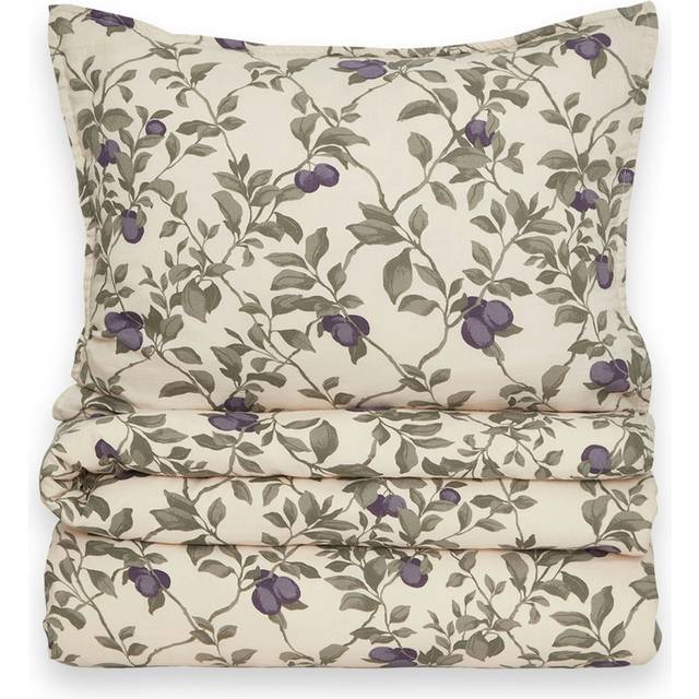 Plum Muslin Bed Set, 150x210 + 50x60 cm