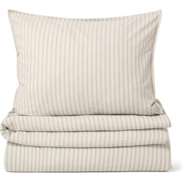 Stripe Mauve Bed Set, 150x210 + 50x60 cm