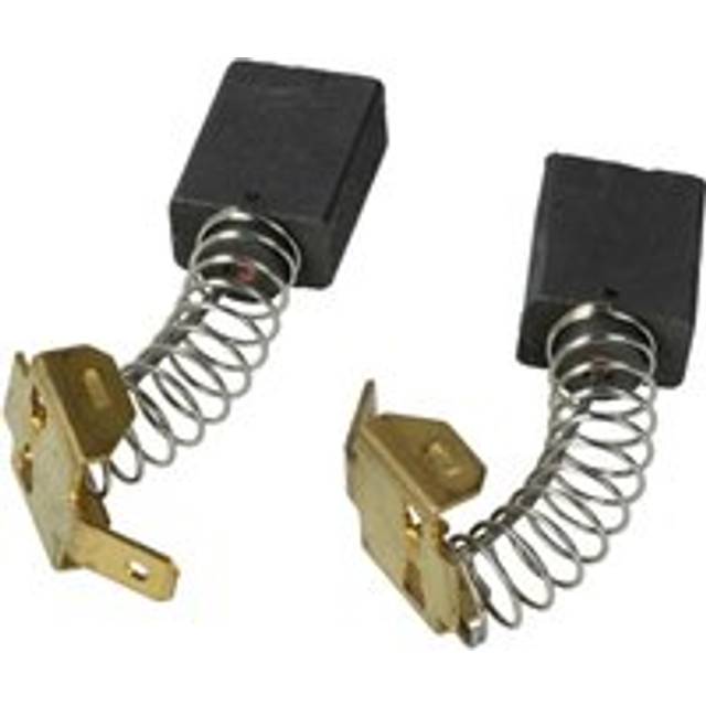 2x Carbon Brush 7.25 x 12.5 x 16.3 mm compatible with Skil 5885 f 015 588 511 power tool + Spring - Vhbw