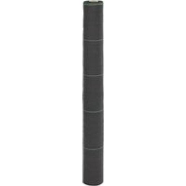 vidaXL Weed Membrane Garden Weed Barrier Fabric Weed Control Black 1x10 m PP