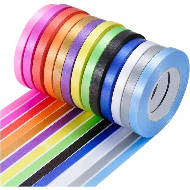 26 Curling Ribbon Set Crimped Balloon String Gift Wrapping Ribbon Bow Ribbon for Party Wedding Crafts