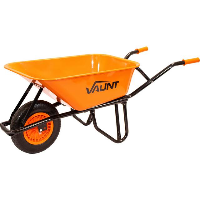 85L Trade Wheelbarrow Challenger L11 Steel Metal Site Barrow V1924049 - Vaunt