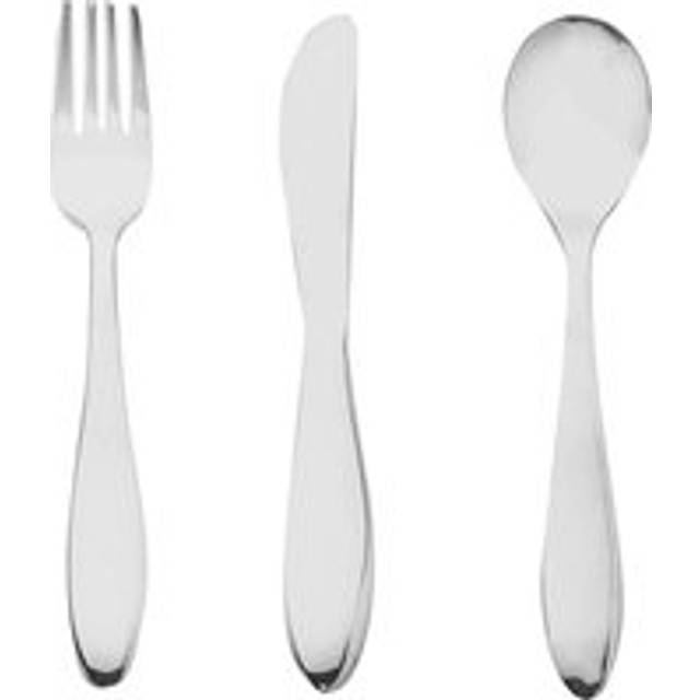 Bambino Silver-Plated Children's Cutlery Set, 3 Piece