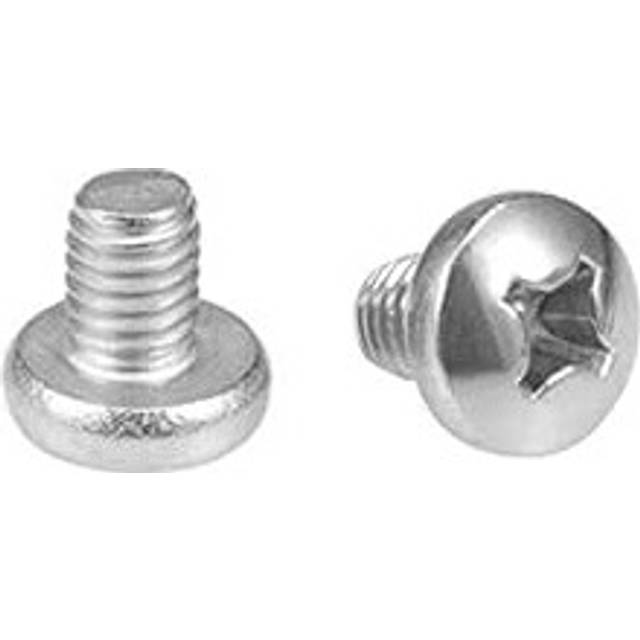 M6x8mm Machine Screws Pan Phillips Cross Head Screw 304 Stainless Steel Fasteners Bolts 20Pcs