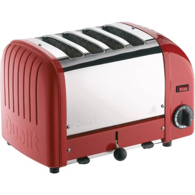 Dualit 40353 Vario 4 Slice Toaster- Classic Red