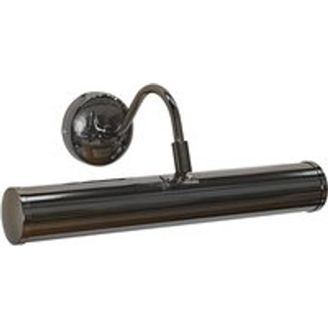 Minisun - Adjustable Twin Picture Wall Light - Black Chrome - Including led Bulb