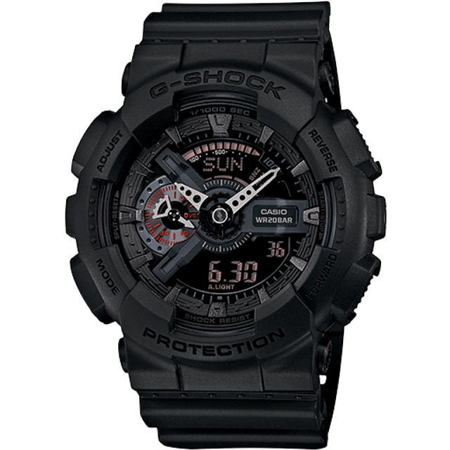 CASIO G-Shock Analog-Digital 'Black' - black - Free