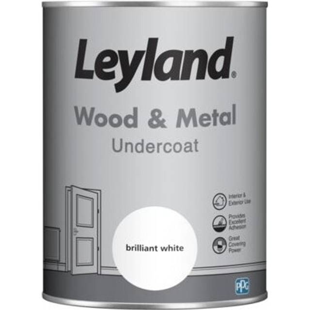 Leyland - Wood & Metal Undercoat 1.25L - Brilliant White