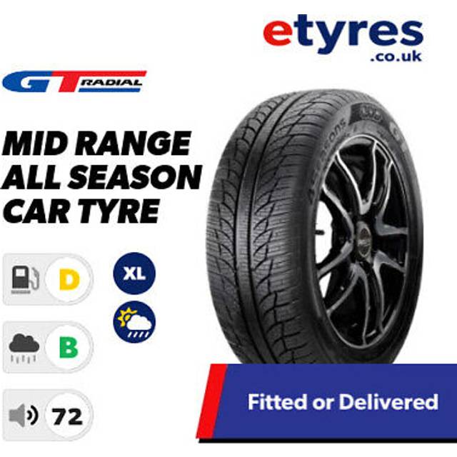 205/45R17 88V XL GT Radial 4Seasons | Protyre - Car Tyres - Winter Tyres - All Season Tyres