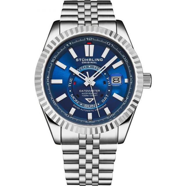 Datemaster Swiss Automatic 1020 42mm Classic - Blue - One Size