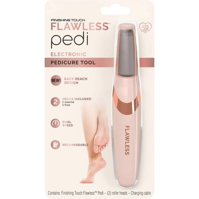 Pedi - Rechargeable Electric Callus Remover Tool for an at-Home Spa Pedicure Experience - Removes Dry Skin for Smoother Feet