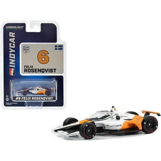 Dallara IndyCar 6 Felix Rosenqvist "NTT DATA" Arrow McLaren "60th Anniversary Triple Crown Accolade Indianapolis 500 Livery" "NTT IndyCar Series" (20