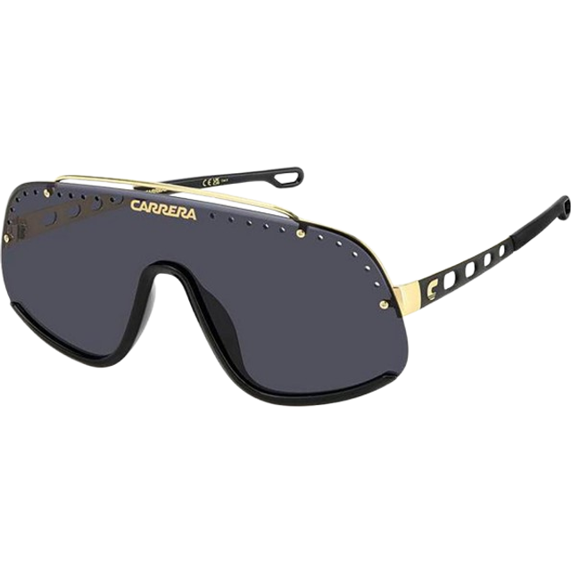 Carrera Unisex FLAGLAB 16 2M2/2K Solglasögon Metall Svart Grå Mask Antireflex