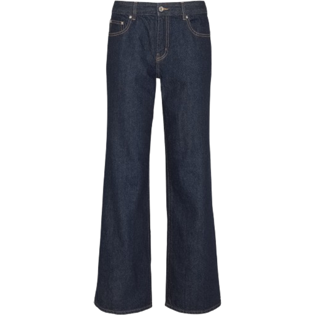 Gina Tricot - Jeans Low Wide Jeans - Blå