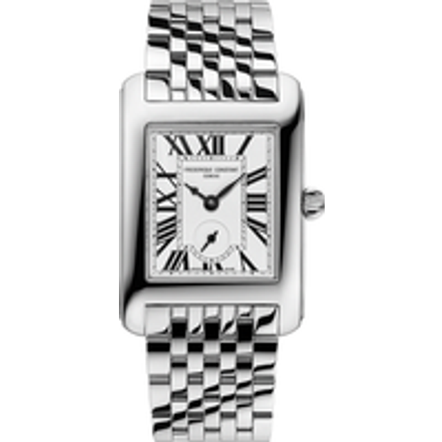 Frederique Constant FC-235S2C6B Damenuhr Klassik Karree 25mm 3ATM