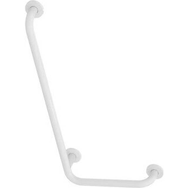 Armitage shanks contour 21 angled shower grab rail 900mm length - lh white