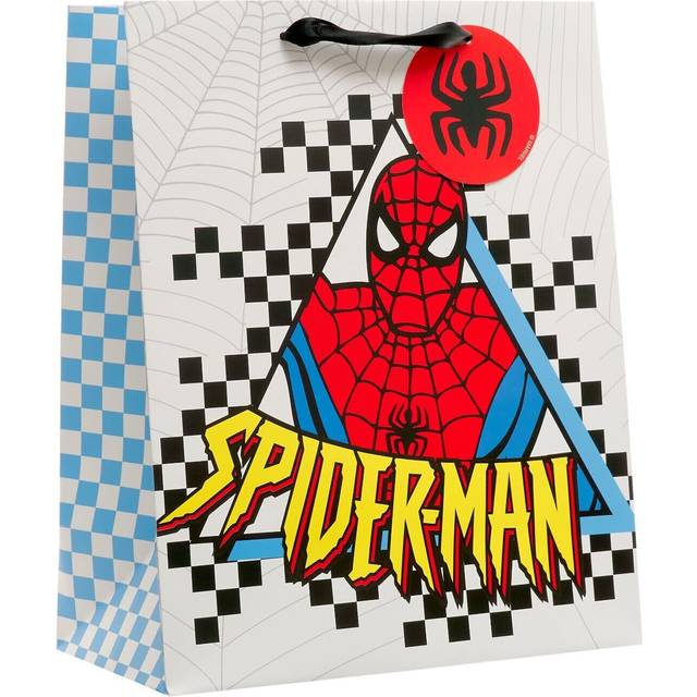 Marvel spider-man birthday large gift bag official spiderman boys party presents