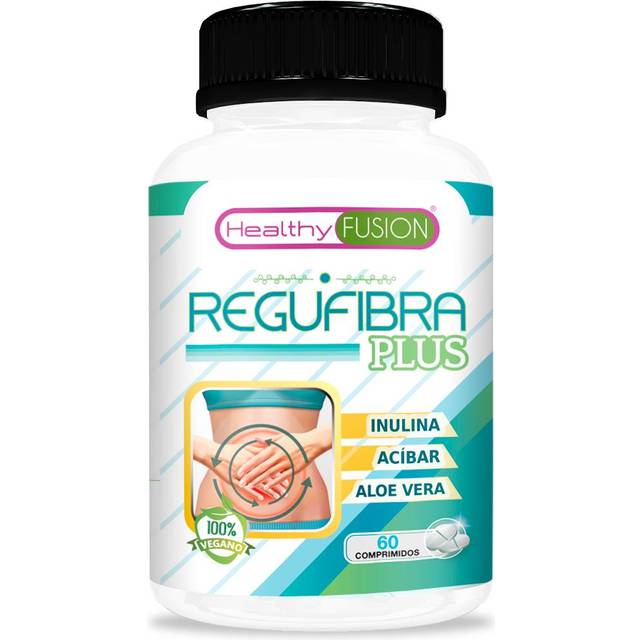 Healthy Fusion Prebiotic with Aloe Vera and Inulin | 10 Billion CFU | Regulates intestinal transit and improves digestion | 60 Tablets